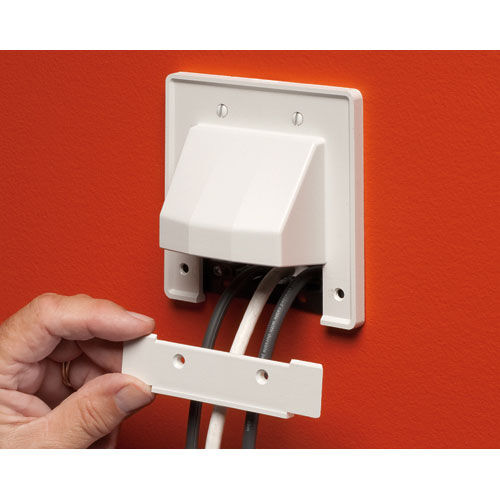 Arlington Industries CER2 2-Gang Reversible 2-Piece Low Voltage